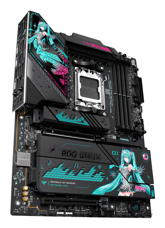 ASUS ROG STRIX X870E-H GAMING WIFI7 HATSUNE MIKU EDITION AMD X870E ASUS ROG STRIX X870E-H GAMING WIFI7 HATSUNE MIKU EDITION AMD X870E