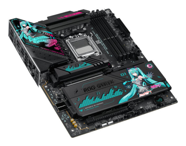 ASUS ROG STRIX X870E-H GAMING WIFI7 HATSUNE MIKU EDITION AMD X870E ASUS ROG STRIX X870E-H GAMING WIFI7 HATSUNE MIKU EDITION AMD X870E