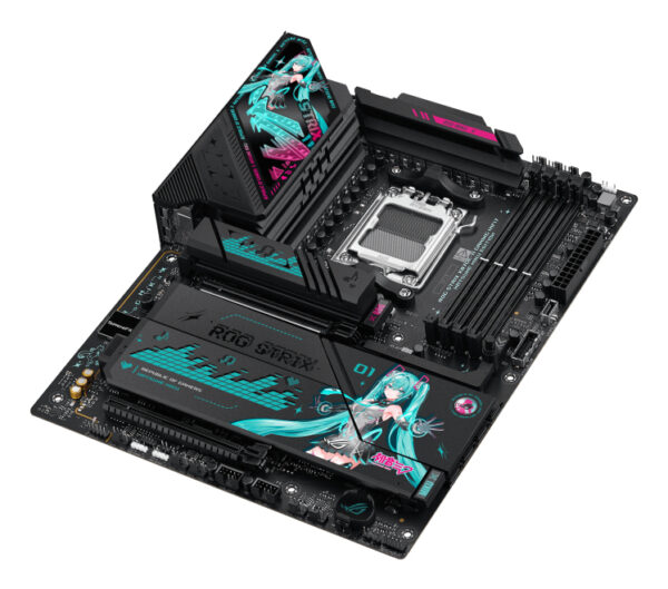 ASUS ROG STRIX X870E-H GAMING WIFI7 HATSUNE MIKU EDITION AMD X870E ASUS ROG STRIX X870E-H GAMING WIFI7 HATSUNE MIKU EDITION AMD X870E