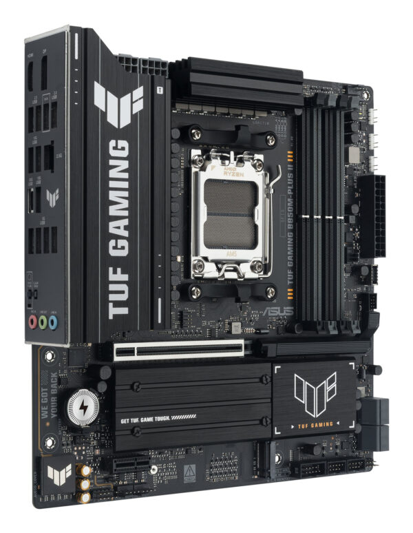 ASUS TUF GAMING B850M-PLUS II AMD B850 Socket AM5 micro ATX ASUS TUF GAMING B850M-PLUS II AMD B850 Socket AM5 micro ATX