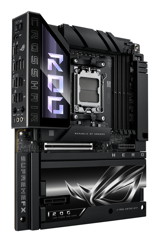 ASUS ROG CROSSHAIR X870E HERO BTF AMD X870E Socket AM5 ATX ASUS ROG CROSSHAIR X870E HERO BTF AMD X870E Socket AM5 ATX