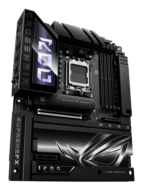 ASUS ROG CROSSHAIR X870E HERO BTF AMD X870E Socket AM5 ATX ASUS ROG CROSSHAIR X870E HERO BTF AMD X870E Socket AM5 ATX