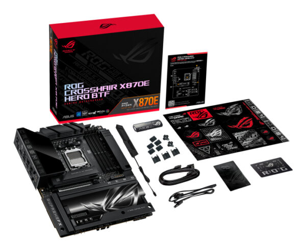 ASUS ROG CROSSHAIR X870E HERO BTF AMD X870E Socket AM5 ATX ASUS ROG CROSSHAIR X870E HERO BTF AMD X870E Socket AM5 ATX