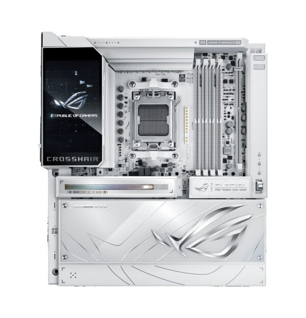 ASUS ROG CROSSHAIR X870E GLACIAL AMD X870E Socket AM5 Extended ATX ASUS ROG CROSSHAIR X870E GLACIAL AMD X870E Socket AM5 Extended ATX
