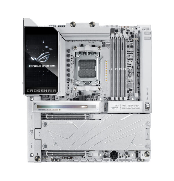 ASUS ROG CROSSHAIR X870E GLACIAL AMD X870E Socket AM5 Extended ATX ASUS ROG CROSSHAIR X870E GLACIAL AMD X870E Socket AM5 Extended ATX