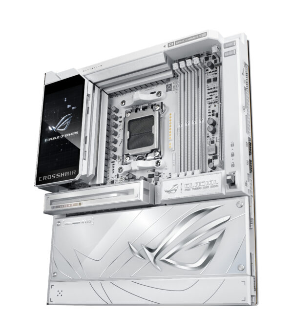 ASUS ROG CROSSHAIR X870E GLACIAL AMD X870E Socket AM5 Extended ATX ASUS ROG CROSSHAIR X870E GLACIAL AMD X870E Socket AM5 Extended ATX