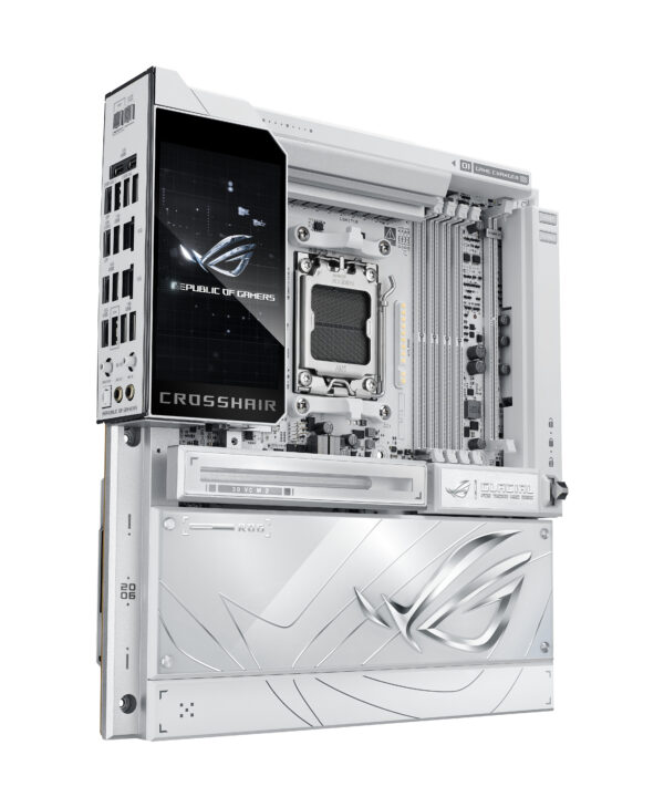 ASUS ROG CROSSHAIR X870E GLACIAL AMD X870E Socket AM5 Extended ATX ASUS ROG CROSSHAIR X870E GLACIAL AMD X870E Socket AM5 Extended ATX