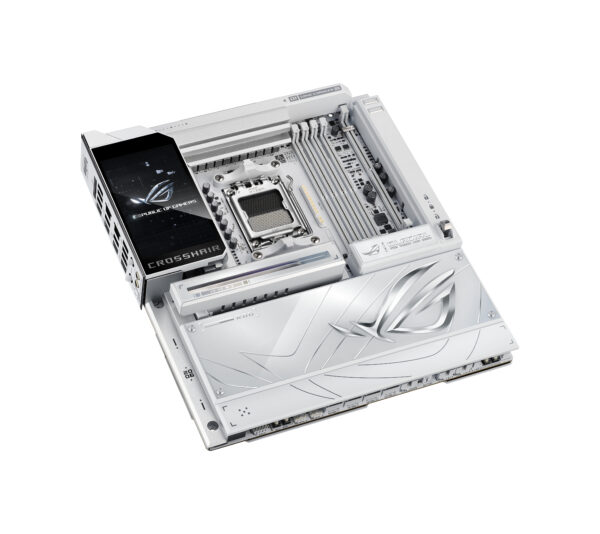 ASUS ROG CROSSHAIR X870E GLACIAL AMD X870E Socket AM5 Extended ATX ASUS ROG CROSSHAIR X870E GLACIAL AMD X870E Socket AM5 Extended ATX