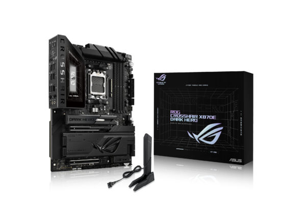 ASUS ROG CROSSHAIR X870E DARK HERO AMD X870E Socket AM5 ATX ASUS ROG CROSSHAIR X870E DARK HERO AMD X870E Socket AM5 ATX