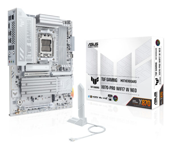 ASUS TUF GAMING X870-PRO WIFI7 W NEO AMD X870 Socket AM5 ATX ASUS TUF GAMING X870-PRO WIFI7 W NEO AMD X870 Socket AM5 ATX