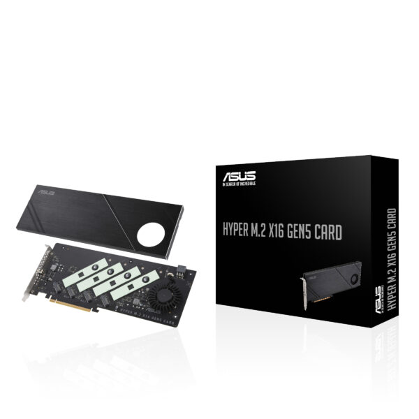 ASUS Hyper M.2 x16 Gen5 Card interface cards/adapter Internal ASUS Hyper M.2 x16 Gen5 Card interface cards/adapter Internal