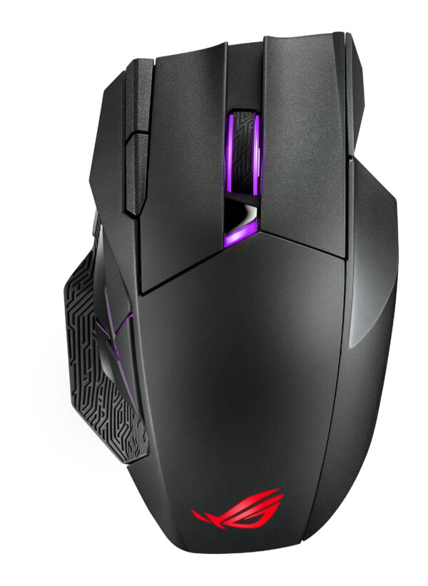 ASUS ROG Spatha X mouse Gaming Right-hand RF Wireless + USB Type-C ASUS ROG Spatha X mouse Gaming Right-hand RF Wireless + USB Type-C