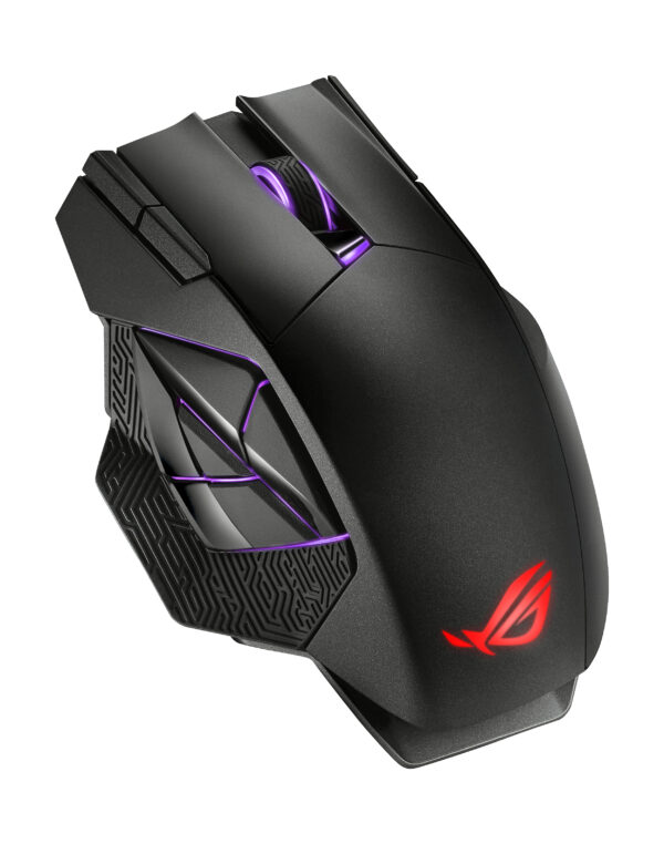 ASUS ROG Spatha X mouse Gaming Right-hand RF Wireless + USB Type-C ASUS ROG Spatha X mouse Gaming Right-hand RF Wireless + USB Type-C