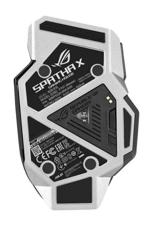 ASUS ROG Spatha X mouse Gaming Right-hand RF Wireless + USB Type-C ASUS ROG Spatha X mouse Gaming Right-hand RF Wireless + USB Type-C