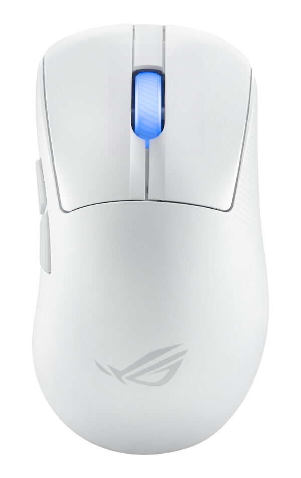 ASUS ROG Keris II Ace Wireless AimPoint White mouse Gaming Right-hand ASUS ROG Keris II Ace Wireless AimPoint White mouse Gaming Right-hand