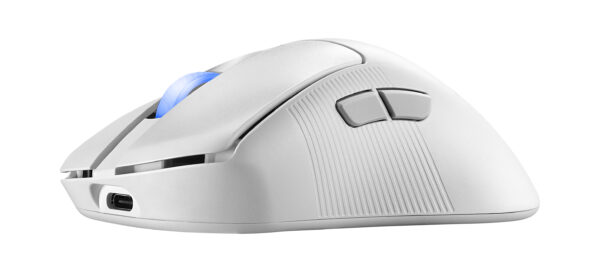 ASUS ROG Keris II Ace Wireless AimPoint White mouse Gaming Right-hand ASUS ROG Keris II Ace Wireless AimPoint White mouse Gaming Right-hand
