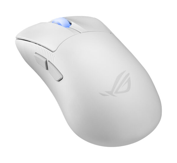 ASUS ROG Keris II Ace Wireless AimPoint White mouse Gaming Right-hand ASUS ROG Keris II Ace Wireless AimPoint White mouse Gaming Right-hand