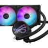 ASUS ROG Ryuo III 240 ARGB Processor Liquid cooling kit 12 cm Black