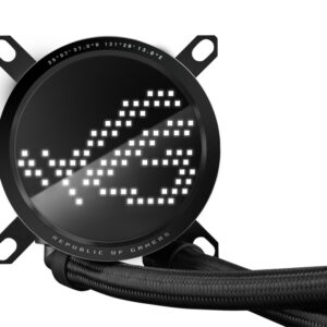 ASUS ROG Ryuo III 240 ARGB Processor Liquid cooling kit 12 cm Black
