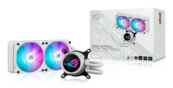 ASUS ROG Strix LC III 240 ARGB White Edition Processor Liquid cooling ASUS ROG Strix LC III 240 ARGB White Edition Processor Liquid cooling