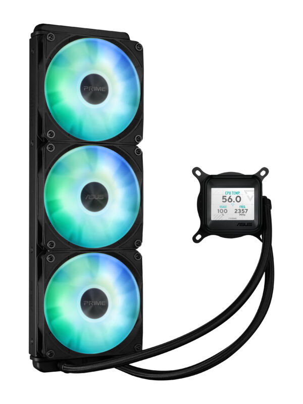 ASUS Prime LC 360 ARGB LCD Processor All-in-one liquid cooler 12 cm