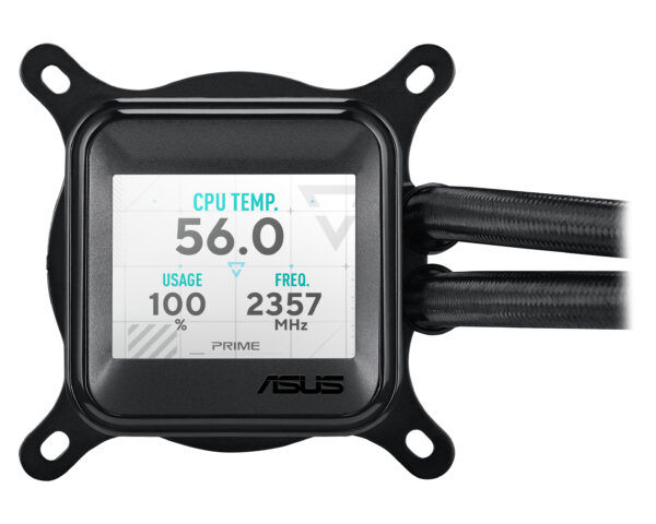 ASUS Prime LC 360 ARGB LCD Processor All-in-one liquid cooler 12 cm