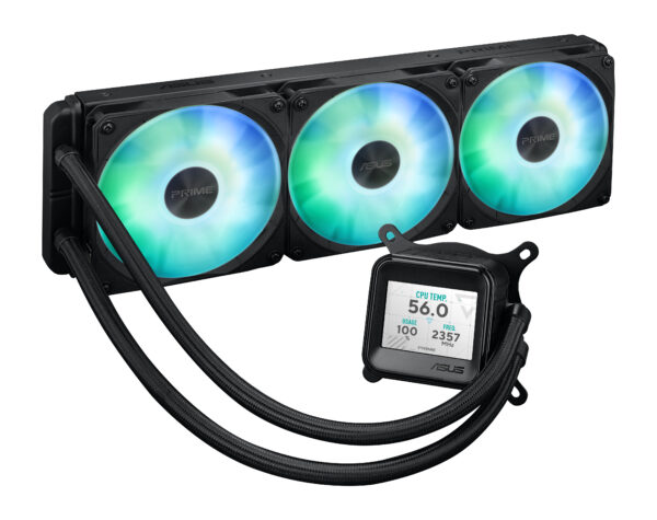 ASUS Prime LC 360 ARGB LCD Processor All-in-one liquid cooler 12 cm