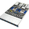 ASUS RS700A-E13-RS12U Rack (1U) Black, Silver