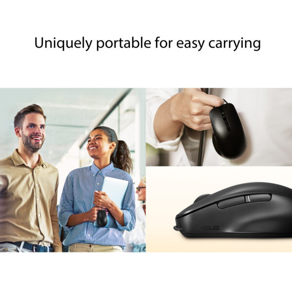ASUS MD200 /BK mouse Office Ambidextrous RF Wireless + Bluetooth ASUS MD200 /BK mouse Office Ambidextrous RF Wireless + Bluetooth