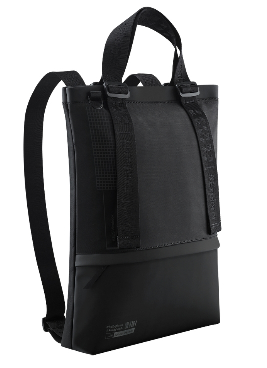 ASUS Vivobook 3-in-1 Bag backpack Rucksack Black Leather, Polyester ASUS Vivobook 3-in-1 Bag backpack Rucksack Black Leather, Polyester