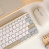 ASUS Marshmallow KW100 keyboard Home Bluetooth Beige ASUS Marshmallow KW100 keyboard Home Bluetooth Beige