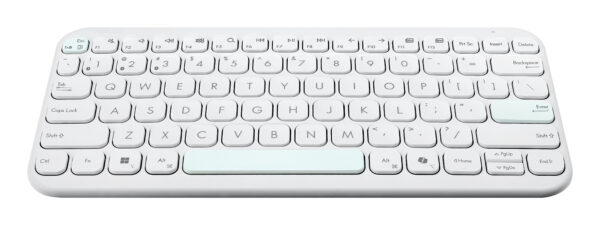 ASUS Marshmallow KW100 keyboard Home Bluetooth White ASUS Marshmallow KW100 keyboard Home Bluetooth White