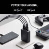 ASUS ROG 140W USB-C GaN Universal Black AC Fast charging Indoor ASUS ROG 140W USB-C GaN Universal Black AC Fast charging Indoor