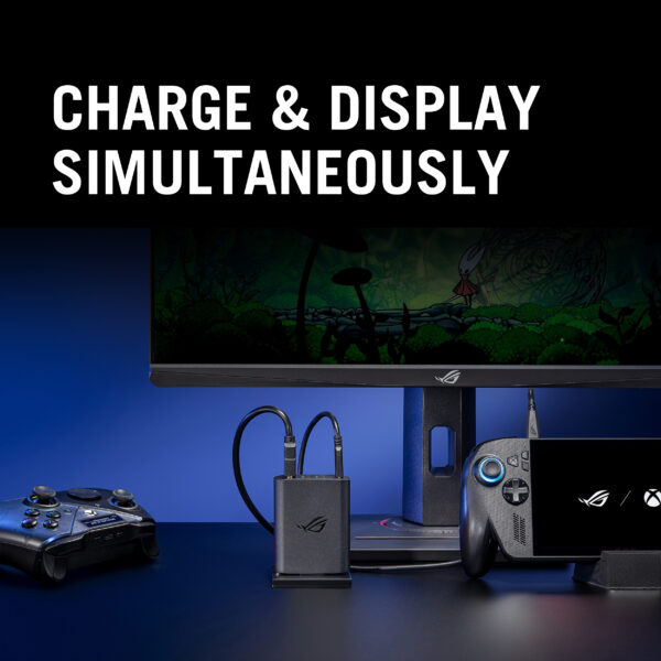 ASUS ROG 100W Gaming Charger Dock mobile device dock station ASUS ROG 100W Gaming Charger Dock mobile device dock station