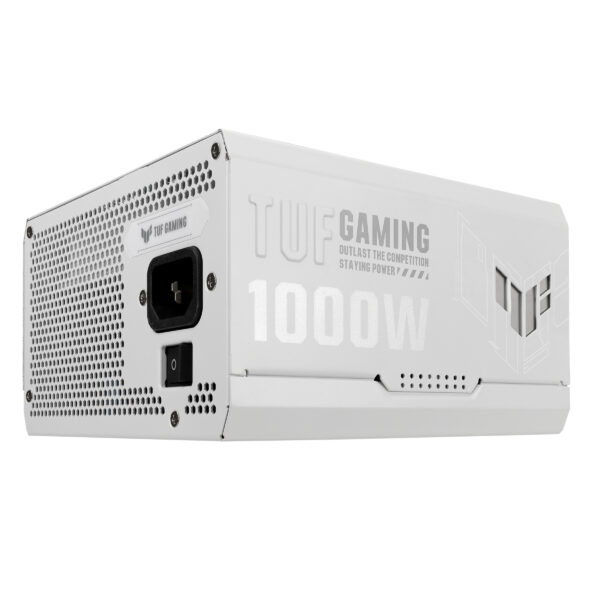 ASUS TUF Gaming 1000W Gold White Edition power supply unit 20+4 pin ASUS TUF Gaming 1000W Gold White Edition power supply unit 20+4 pin