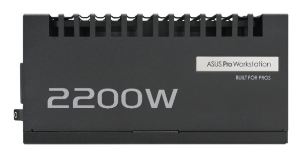 ASUS Pro WS 2200W Platinum power supply unit 20+4 pin ATX ATX Black ASUS Pro WS 2200W Platinum power supply unit 20+4 pin ATX ATX Black