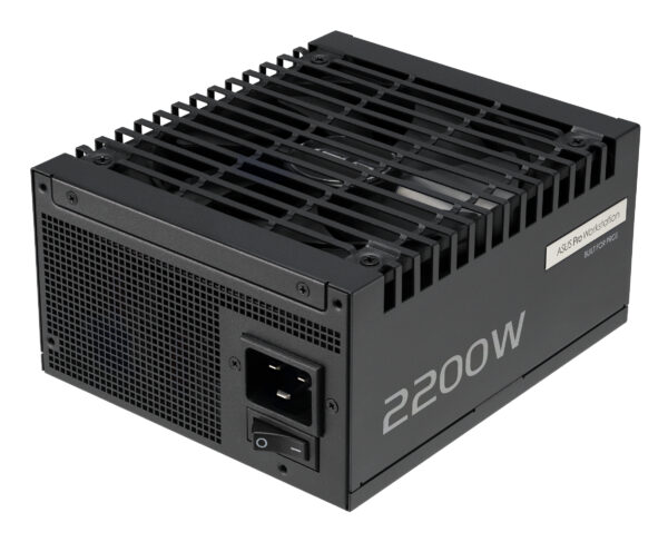 ASUS Pro WS 2200W Platinum power supply unit 20+4 pin ATX ATX Black ASUS Pro WS 2200W Platinum power supply unit 20+4 pin ATX ATX Black