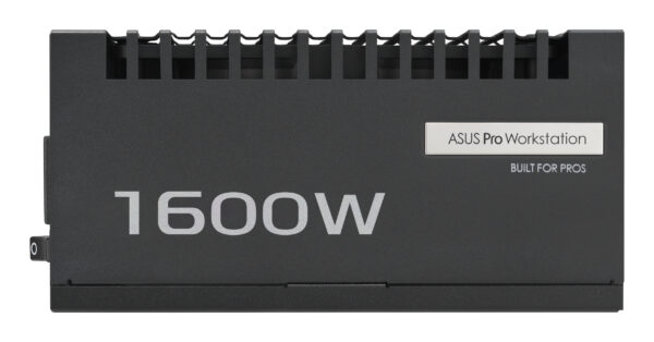 ASUS Pro WS 1600W Platinum power supply unit 20+4 pin ATX ATX Black