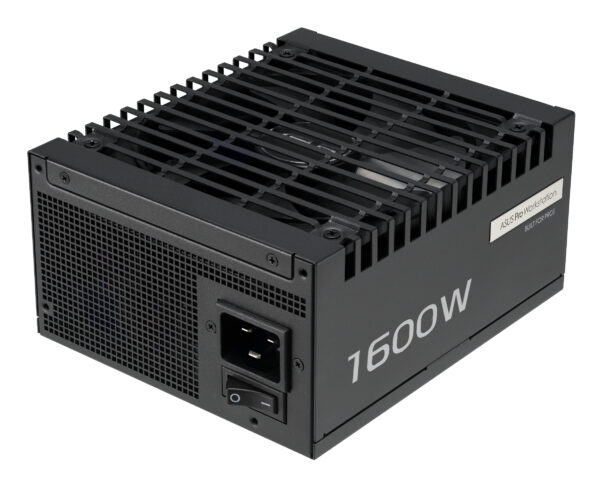 ASUS Pro WS 1600W Platinum power supply unit 20+4 pin ATX ATX Black