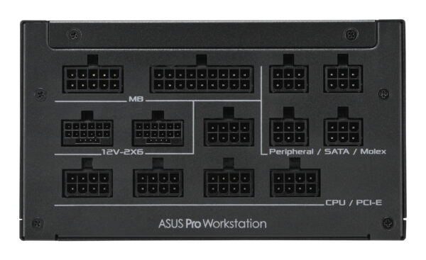 ASUS Pro WS 1600W Platinum power supply unit 20+4 pin ATX ATX Black