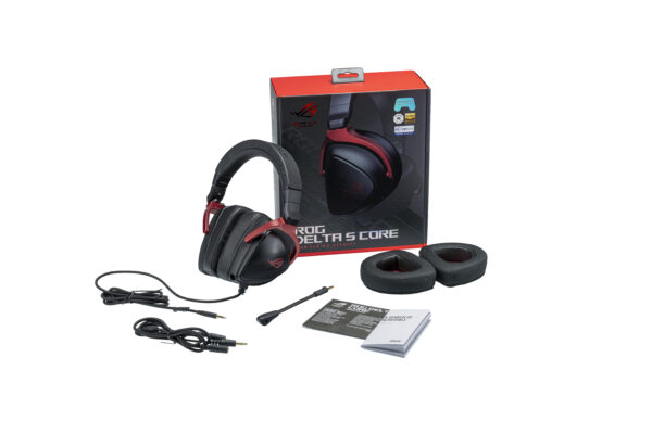 ASUS ROG Delta S Core Headset Wired Head-band Gaming Black ASUS ROG Delta S Core Headset Wired Head-band Gaming Black