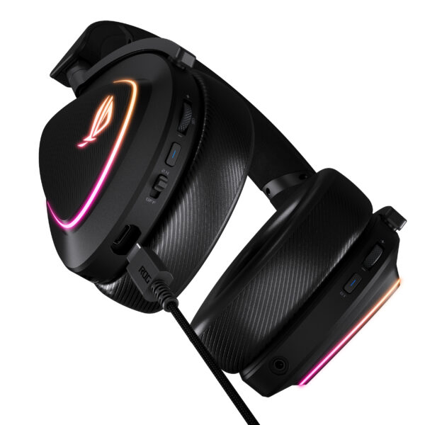 ASUS ROG DELTA II Headset Wired & Wireless Head-band Gaming USB ASUS ROG DELTA II Headset Wired & Wireless Head-band Gaming USB