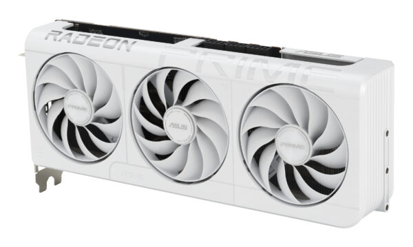 ASUS Prime -RX9070XT-O16G-WHITE AMD Radeon RX 9070 XT 16 GB GDDR6