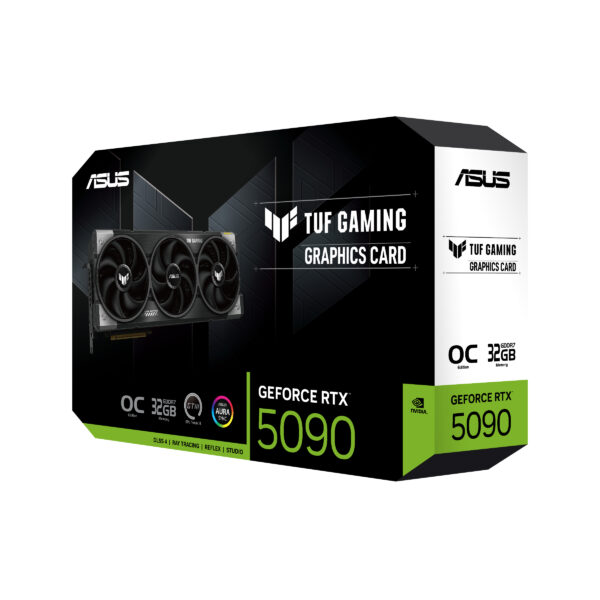 ASUS TUF Gaming TUF-RTX5090-O32G-GAMING NVIDIA GeForce RTX 5090 32 GB ASUS TUF Gaming TUF-RTX5090-O32G-GAMING NVIDIA GeForce RTX 5090 32 GB