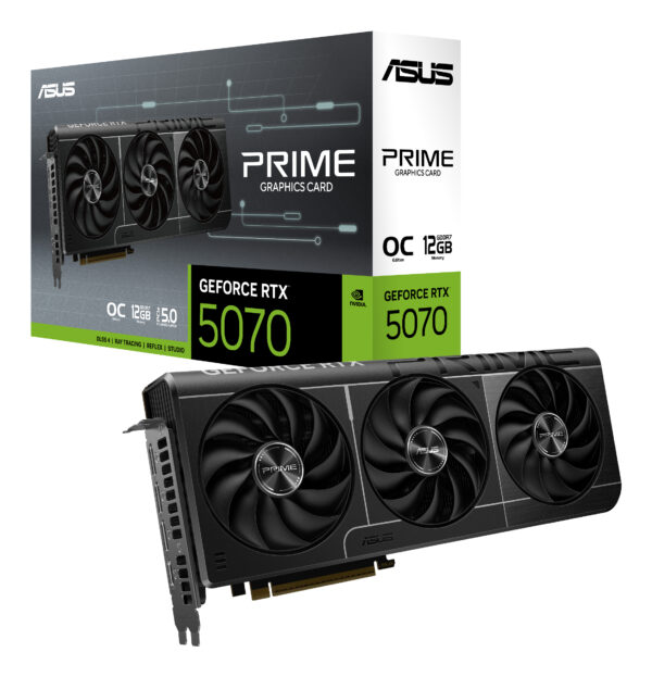 ASUS Prime -RTX5070-O12G NVIDIA GeForce RTX 5070 12 GB GDDR7 ASUS Prime -RTX5070-O12G NVIDIA GeForce RTX 5070 12 GB GDDR7