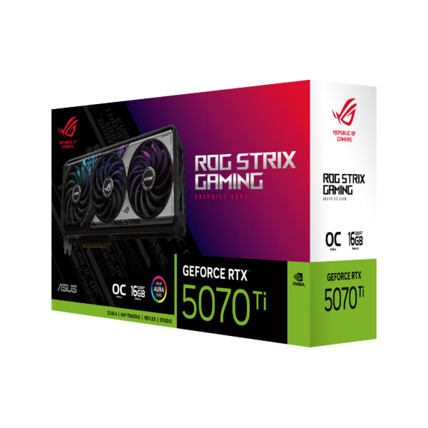 ASUS ROG -STRIX-RTX5070TI-O16G-GAMING NVIDIA GeForce RTX 5070 Ti 16 ASUS ROG -STRIX-RTX5070TI-O16G-GAMING NVIDIA GeForce RTX 5070 Ti 16