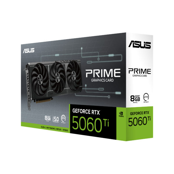 ASUS Prime -RTX5060TI-8G NVIDIA GeForce RTX 5060 Ti 8 GB GDDR7