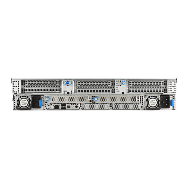 ASUS RS720-E12-RS8G Rack (2U) Black, Silver