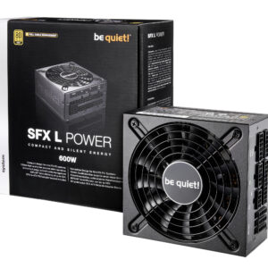 be quiet! SFX L Power power supply unit 600 W 20+4 pin ATX Black