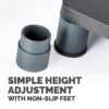 Fellowes Premium Monitor Riser Graphite Fellowes Premium Monitor Riser Graphite